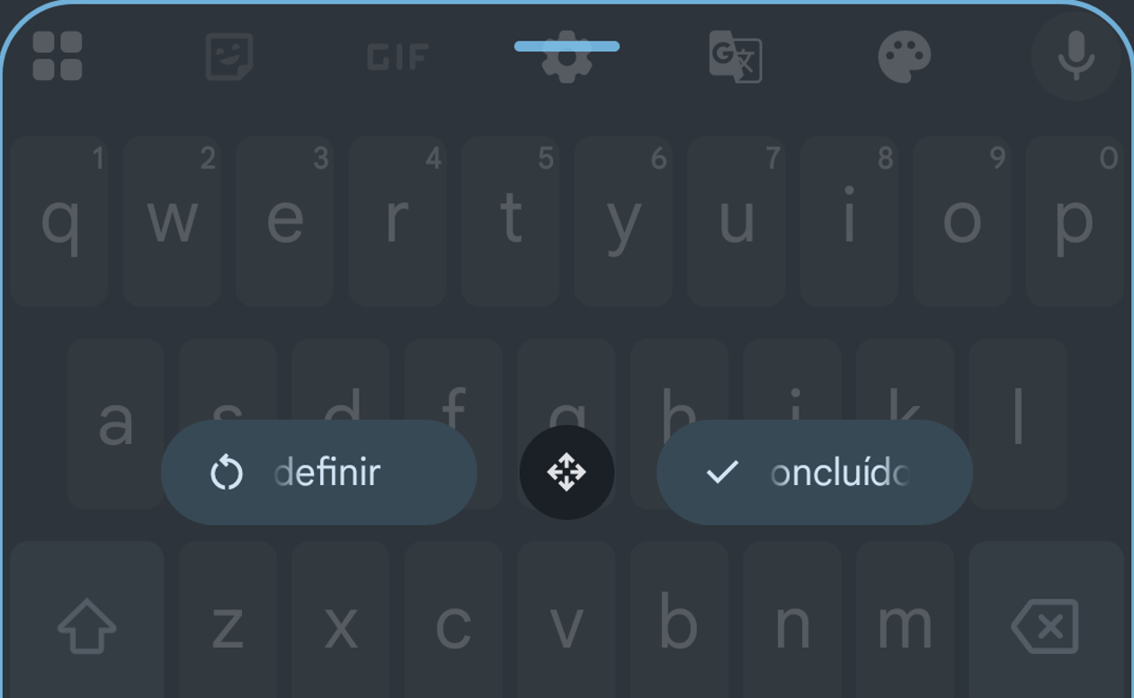 Como aumentar o tamanho do teclado no celular Android